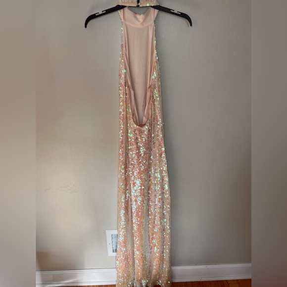 [WAYF] The Aria Sequin Mock Neck Gown - Picture 11 of 13